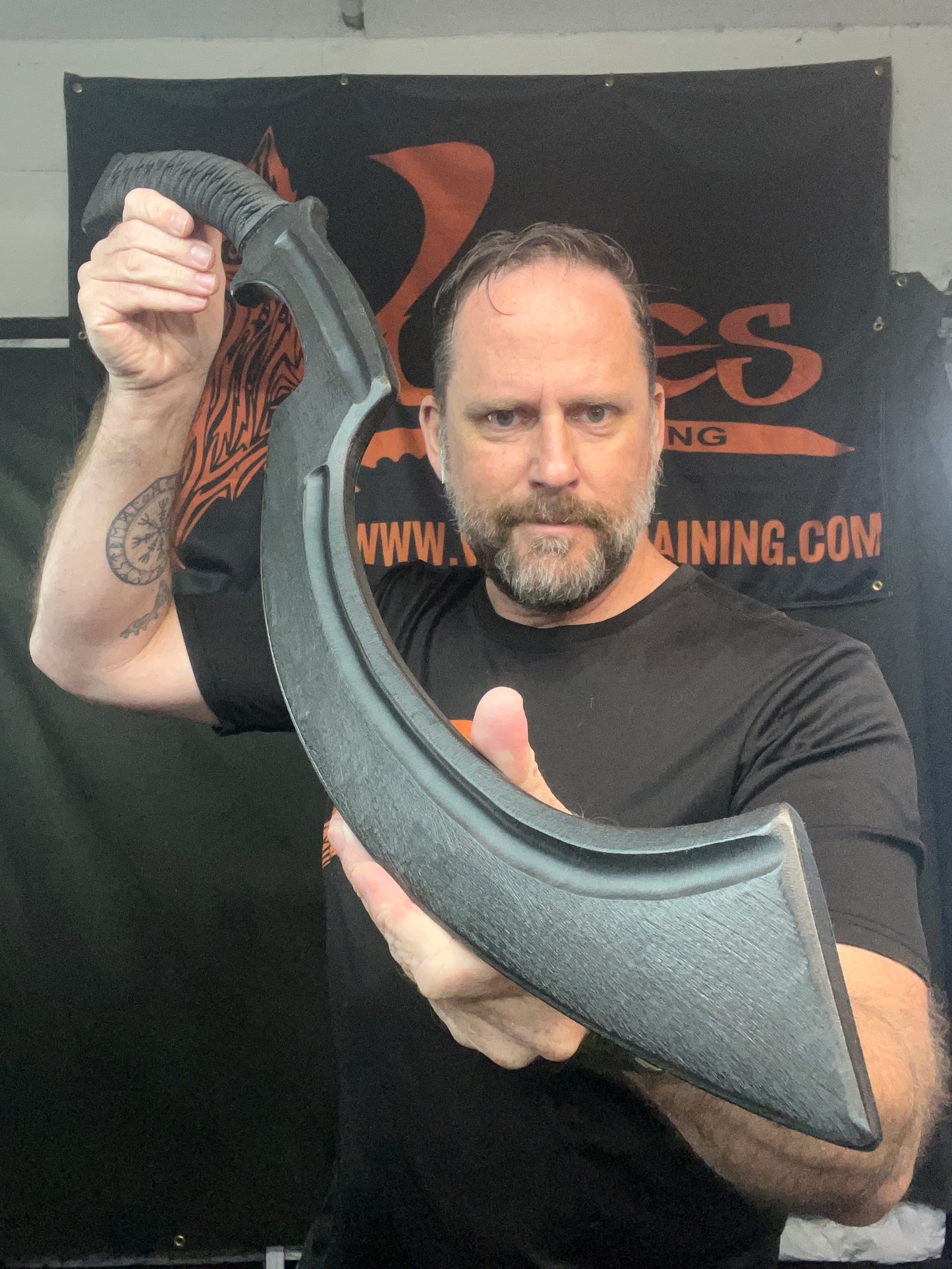 Two Handed Khopesh Trainer (Tsukamaki Wrap)